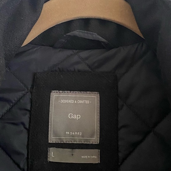 The Gap Lanificio Nello Gori True Black Wool Fatigue Jacket - Picture 12 of 15